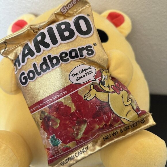 Snackles ( Haribo Goldbear) Bear NANCY 14" Plush by ZURU, Ultra Soft Stuffed Toy - Picture 2 of 7